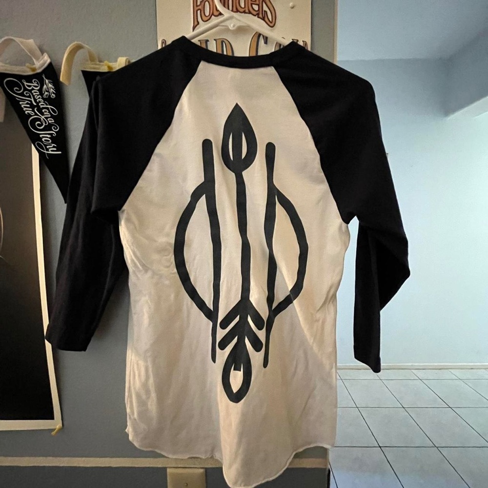 La Dispute Wildlife Baseball Raglan Sz S - Picture 3 of 3